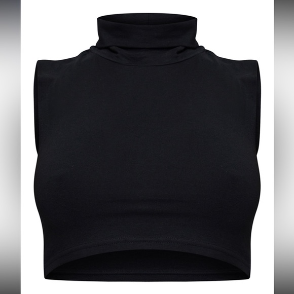 Black Crop Top - Picture 6 of 6